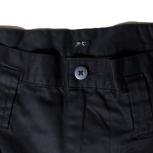 Porter Classic GABRDINE BEBOP PANTS Porter Classic Gabardine Bebop Pants (KHAKI) (BLACK) [PC-027-1819]