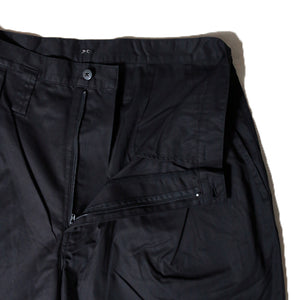 Porter Classic GABRDINE BEBOP PANTS Porter Classic Gabardine Bebop Pants (KHAKI) (BLACK) [PC-027-1819]