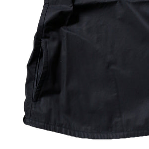 Porter Classic GABARDINE STAND COLLAR VEST Porter Classic Gabardine Stand Collar Vest (DARK NAVY) (BLACK) [PC-027-1817]