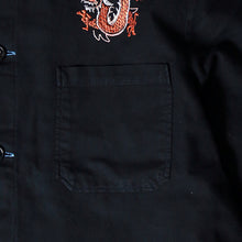 Load image into Gallery viewer, Let&#39;s Isao Used Shirt - Dragon Let&#39;s Kung Fu Used Shirt (Black) [KF04]
