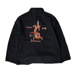 Let's Isao Used Shirt - Dragon Let's Kung Fu Used Shirt (Black) [KF04]