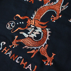 Let's Isao Used Shirt - Dragon Let's Kung Fu Used Shirt (Black) [KF04]