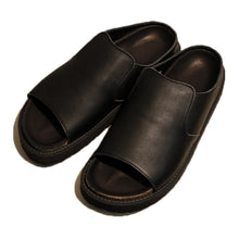 Load image into Gallery viewer, RFW PUFFIN SLIP 2 WP Few Leather Sandals (Black) [R-2215282]
