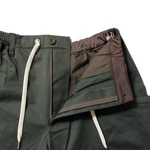 NULL TOKYO NULL OUTSIDE SHORTS Null Tokyo Null Outside Shorts (Olive) (black) [NULL-030EX]