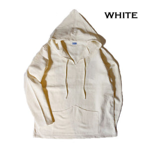 CWORKS Alaia Linen Mexican Parka Seaworks Alaia Linen Mexican Parka (white) (Black) [CWST009]