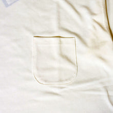 Load image into Gallery viewer, MOSSIR Jim C-Like Crew Neck Pocket S/S Tee Mosir Jim See-Like Pocket T-shirt (white) [MOCU001]

