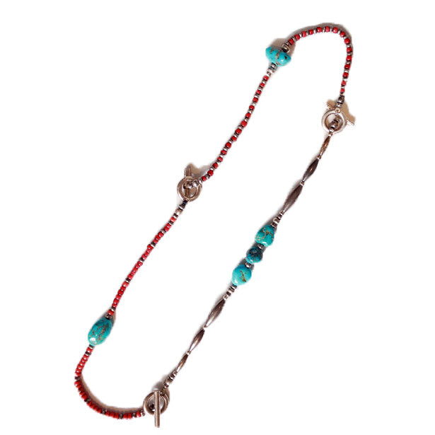 SunKu Kingman Turquoise Beads Necklaces & Bracelets