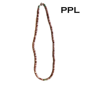SunKu Heishi Shell Necklace & Bracelet サンク シェルビーズ ネックレス ＆ ブレスレット （WHT）（BRN）（PPL）[SK-056]