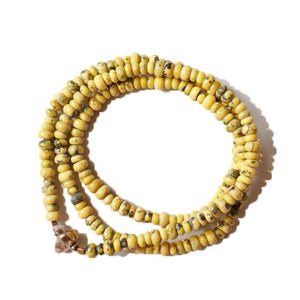 Sunku Yellow Turquoise Necklace &amp; Bracelet [SK-004]