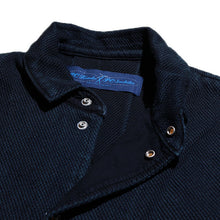 Load image into Gallery viewer, Porter Classic PC KENDO SHIRT JACKET W/SILVER BUTTONS Porter Classic Kendo Shirt Jacket (DARK NAVY) [PC-001-1421]
