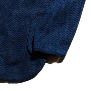Porter Classic PC 剑道衬衫夹克配银色纽扣 Porter Classic 剑道衬衫夹克（蓝色）[PC-001-1421]