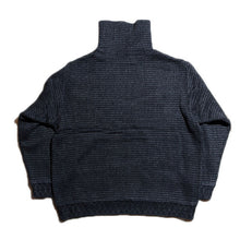 Load image into Gallery viewer, Porter Classic BEATNIK KENDO KNIT Porter Classic Beatnik Kendo Knit (BLACK) [PC-030-1191]
