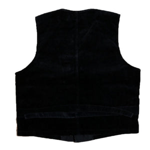 Porter Classic Corduroy Classic vest -BLACK - ポータークラシック コーデュロイ ベスト [PC-018-1167]