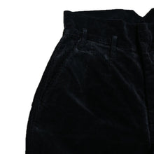 画像をギャラリービューアに読み込む, Porter Classic Corduroy Classic Pants - BLACK - ポータークラシック コーデュロイ パンツ [PC-018-1168]
