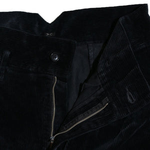 Porter Classic Corduroy Classic Pants - BLACK - ポータークラシック コーデュロイ パンツ [PC-018-1168]