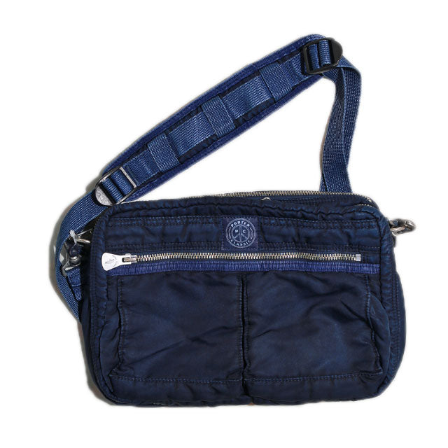 Porter Classic SUPER NYLON SHOULDER BAG (M) BLUE ポーター 