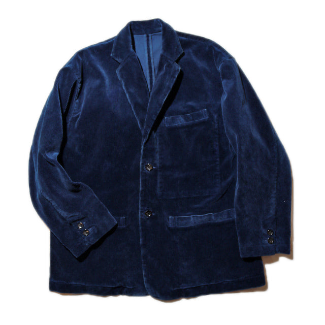 Porter Classic Corduroy Classic Jacket - BLUE - Porter Classic Corduroy Jacket [PC-018-1166]