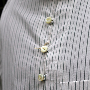 copano86 Twill Stripe French Shirt - Copano Pullover Shirt [CP22AWSH02]