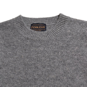 PENDLETON 圆领套衫针织 Pendleton 圆领套头针织衫 - Plains Star -（TL 灰色）[MN-0575-2000]