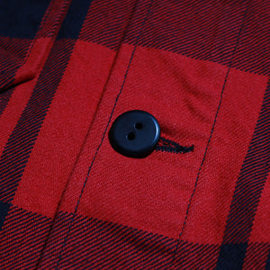PENDLETON CPO 衬衫夹克 Pendleton CPO 衬衫夹克（红色 x 黑色）[MN-0175-9003]