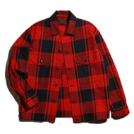 PENDLETON CPO Shirt Jacket Pendleton CPO Shirt Jacket (Red x Black) [MN-0175-9003]