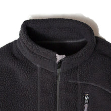 Load image into Gallery viewer, PORTER CLASSIC FLEECE ZIP UP JACKET (POLARTEC) Porter Classic Fleece Zip Up Jacket - POLARTEC (CAMEL) (BLACK) [PC-022-2005]
