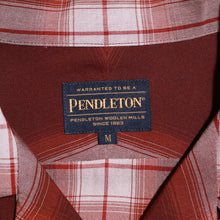 Load image into Gallery viewer, PENDLETON/ Pendleton Open Collar Shirts Brick×Beige [MN-0175-9009]
