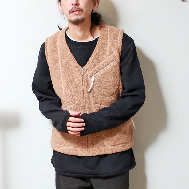 PORTER CLASSIC FLEECE ZIP VEST（POLARTEC）ポータークラシック