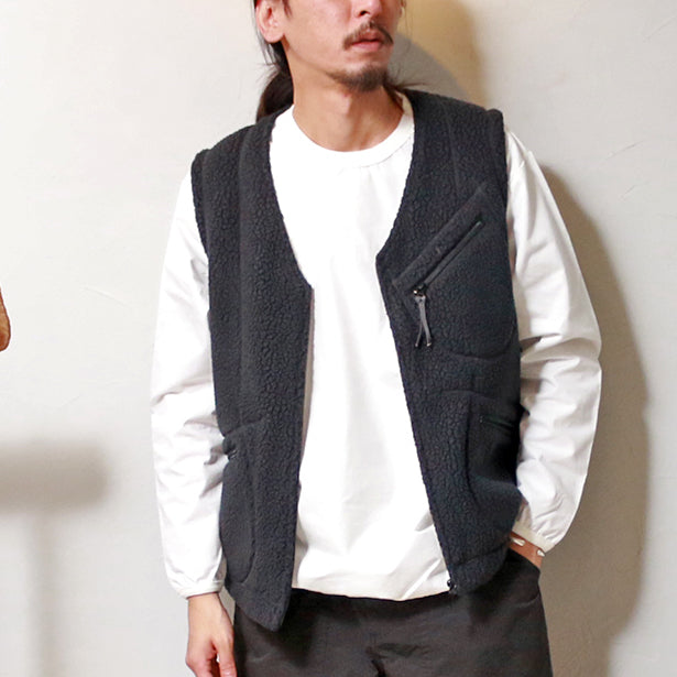 PORTER CLASSIC FLEECE ZIP VEST（POLARTEC）ポータークラシック