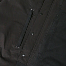 Load image into Gallery viewer, Porter Classic WEATHER DOWN SHIRT JACKET (BLACK) [PC-026-1983]
