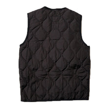 Load image into Gallery viewer, TAION MILITARY ZIP VNECK DOWN VEST &lt;MILITARY LINE&gt;
