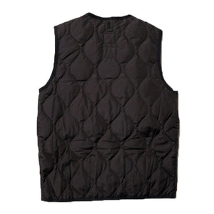 TAION MILITARY ZIP VNECK DOWN VEST ＜MILITARY LINE＞ - タイオン 