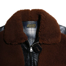 Load image into Gallery viewer, JELADO &quot;ANTIQUE GARMENTS&quot; &quot;EARLY AGE COLLECTION&quot; &quot;Ben Lilly&quot; Horse Hide Grizzly JKT (Black x Brown) [AG13412]
