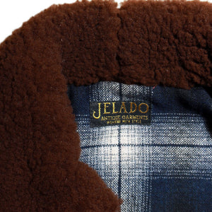 JELADO“ANTIQUE GARMENTS”“EARLY AGE COLLECTION”“Ben Lilly”Horse Hide Grizzly JKT（黑色 x 棕色）[AG13412]
