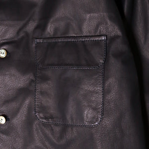 CWORKS Positive Three - Deerskin - Sea Works Positive Three Open Collar Shirt Deerskin (Black) [CWST008]