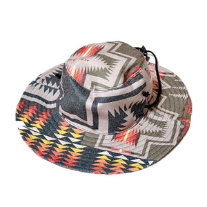 TAION × PENDLETON Taion × Pendleton Reversible Safari Hat (BLACK) [PDT-TON-223003]