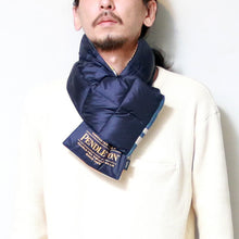 Load image into Gallery viewer, TAION × PENDLETON TAION × Pendleton Reversible Down Muffler (BEIGE) (BLACK) (NAVY) [PDT-TON-223006]
