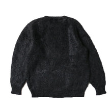 Load image into Gallery viewer, CWORKS Right Seaworks Light Shaggy Mohair Knit (Beige) (Black) [CWKN001]
