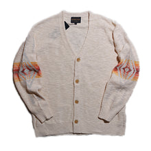 Load image into Gallery viewer, PENDLETON V-neck Cardigan - Hading - (o.white) [MN-11753010]
