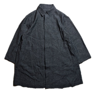 Porter Classic "BRESSON" LINEN GENTLEMEN'S COAT Porter Classic Bresson Linen Gentleman's Coat (GRAY) [PC-021-1514]