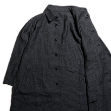 将图片加载到图库查看器，Porter Classic“BRESSON”亚麻绅士大衣 Porter Classic Bresson 亚麻绅士大衣（灰色）[PC-021-1514]
