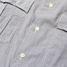 Load image into Gallery viewer, Porter Classic - ROLL UP NEW GINGHAM CHECK SHIRT Porter Classic Roll Up New Gingham Chuck Shirt (NAVY) (RED) (OLIVE) [PC-016-2213]
