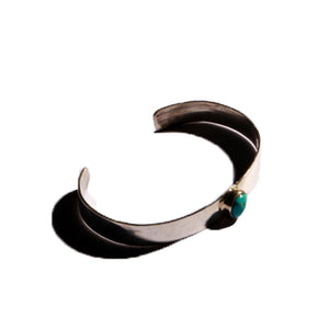 ERICKA NICHOLAS BEGAY Bangle (Kingman Turquoise) [ENB HM Brace 1-11]