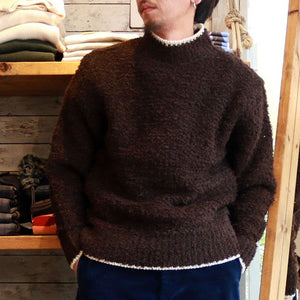 Stevenson Overall Co. Chenilie Knit Sweater Dark Brow [SO-CS]
