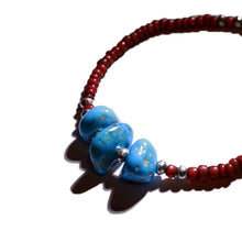画像をギャラリービューアに読み込む, SunKu/サンク Kingman Turquoise Beads [JH-001]
