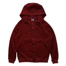 Load image into Gallery viewer, Stevenson Overall Co. Detachable Hooded Athletic Jacket - DA (Burgundy) [SO-DA]

