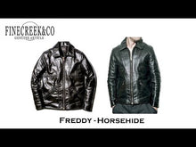 Load and play video in Gallery viewer, FINE CREEK &amp; CO Freddy - Horsehide FINE CREEK &amp; CO Freddy (BLACK) [ACJK012]
