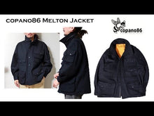 Load and play video in Gallery viewer, copano86 Melton Jacket Copano Double Melton Jacket [CP22AWJK04]
