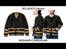 Load and play video in Gallery viewer, JELADO Cobain MOHAIR CARDIGAN Gerard Cobain Mohair Cardigan (Black) [RG73824]
