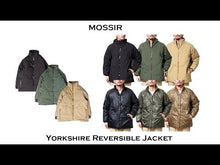 在图库查看器中加载和播放视频，MOSSIR Yorkshire Reversible Jacket - (beige) (green) (black) [MOCO007]
